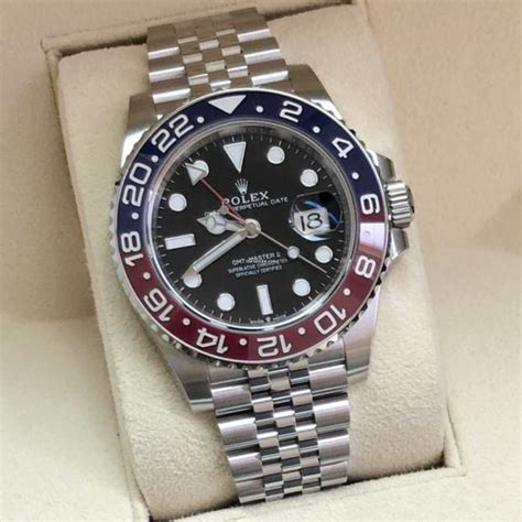 rolex gmt pepsi on wrist|Rolex Pepsi 2023 retail price.